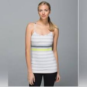 Lululemon Striped Tank Top power Y